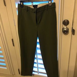 J Crew Cameron 8P olive green